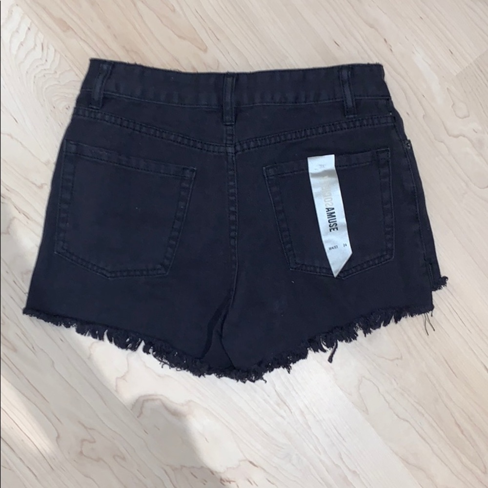 black denim shorts - Picture 3 of 3